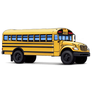Yellow School Bus PNG jdy97 PNG