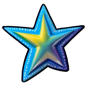 Yellow Star Sticker Png Eqt61 PNG Image