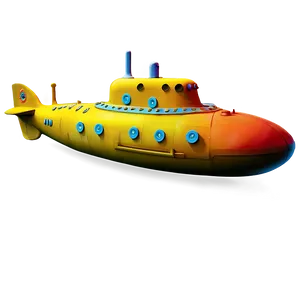 Yellow Submarine Adventure Png Pdi90 PNG Image