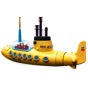 Yellow Submarine Png Wpj PNG Image