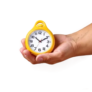 Yellow Watch Hands Png 06262024 PNG Image