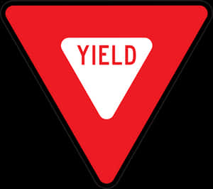 Yield Traffic Sign PNG
