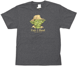 Fish I Must Yoda T Shirt, HD Png Download PNG image with transparent background