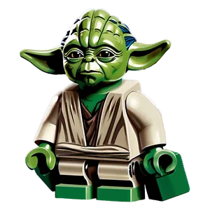 Yoda From Lego Star Wars Png Uyx59 PNG Image