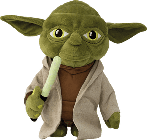 Star Wars Plush Yoda Png - Yoda Star Wars Plush, Transparent Png PNG image with transparent background