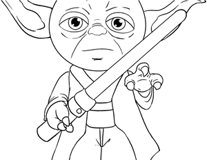 Yoda Black And White Clip Art, HD Png Download PNG image with transparent background