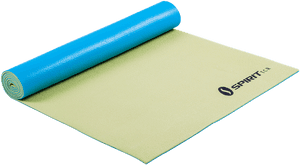 Yoga Mat 24 X 69 X 5mm Lemon/teal - Yoga Mat, HD Png Download PNG image with transparent background