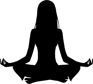 Yoga Clip Art- - Yoga Black And White Clipart, HD Png Download PNG with transparent background