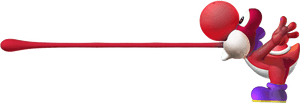 Nintendo Fanon Wiki - Yoshi Tongue Out Png, Transparent Png PNG image with transparent background