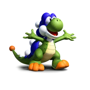 Yoshi In Battle Gear Png Wbm4 PNG Image