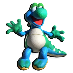 Yoshi's Galactic Journey Png 30 PNG Image