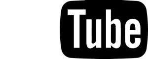 You Tube Logo Black Background PNG Image