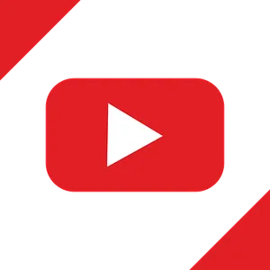 You Tube Logo Red Background PNG Image