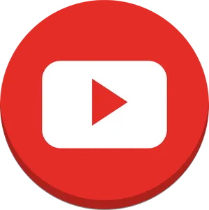 You Tube Logo Red Background PNG Image