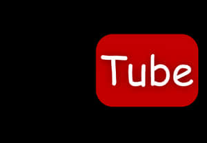 You Tube Logo Red Background PNG with transparent background