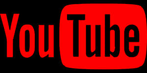 You Tube Logo Red Background PNG with transparent background