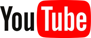 You Tube Logo Redand White PNG Image