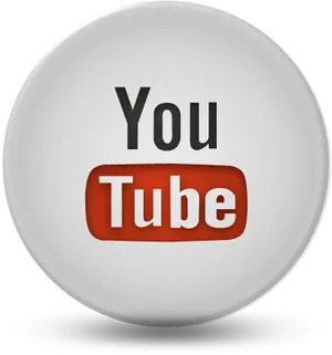 You Tube Logoon Button PNG Image