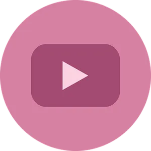 You Tube Play Button Icon PNG Image