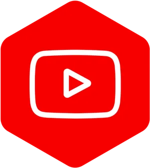 You Tube Play Button Icon PNG Image