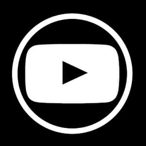You Tube Play Button Icon PNG with transparent background