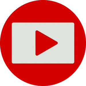 You Tube Play Button Icon PNG Image