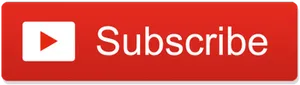 You Tube Subscribe Button Red PNG Image