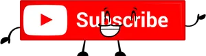 You Tube Subscribe Button Smiley PNG Image