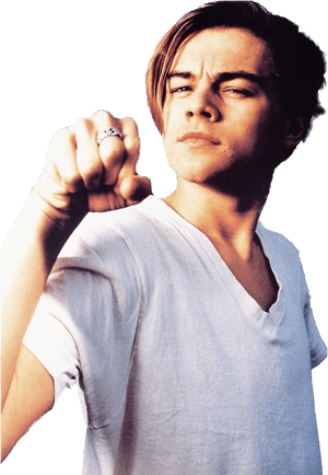 Actor Leonardo Dicaprio Png Image File - Leonardo Dicaprio Young Png, Transparent Png PNG image with transparent background