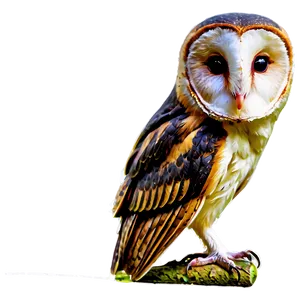 Young Barn Owl Png 06252024 PNG Image