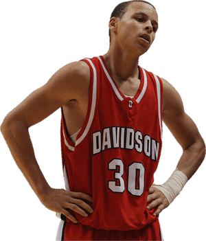 Steph Curry Davidson Png, Transparent Png PNG