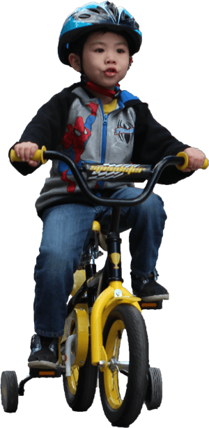 Boy Riding Bicycle Png, Transparent Png PNG with transparent background