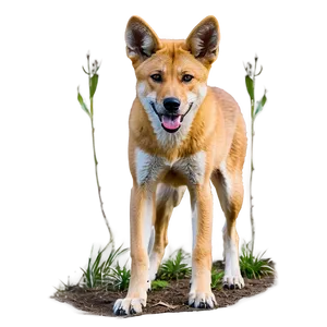 Young Dingo In Nature Png 06202024 PNG Image