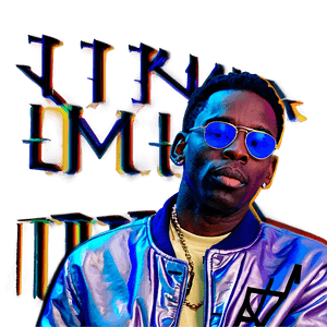 Young Dolph Abstract Art PNG sry14 PNG with transparent background