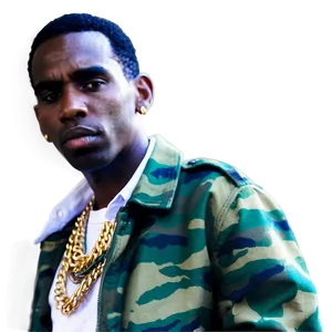 Young Dolph With Background Png 06122024 PNG Image