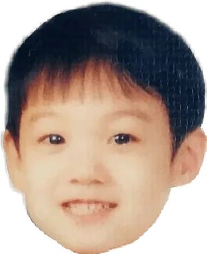 Young Jungkook Childhood Photo PNG Image