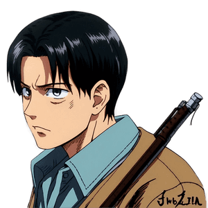 Young Levi Ackerman PNG qex39 PNG image with transparent background