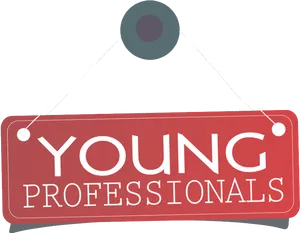 Young Professionals Sign PNG Image