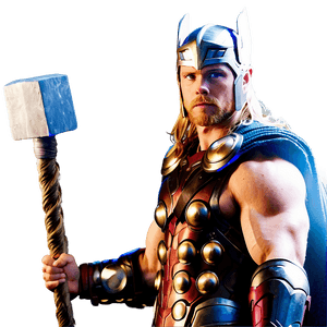 Young Thor Comic Art PNG 85 PNG image with transparent background