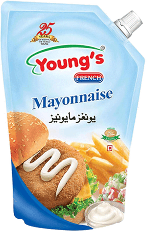 Youngs French Mayonnaise Smart Pouch 500 Ml - Mayonnaise In Pakistan, HD Png Download PNG with transparent background