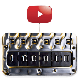 Youtube Channel Logo PNG yby PNG image with transparent background
