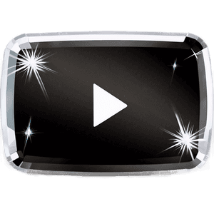 Youtube Diamond Play Button PNG 40 PNG image with transparent background
