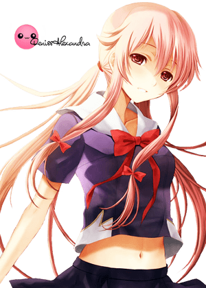 Transparent Yuno Gasai Png - Fan Art Gasai Yuno, Png Download PNG image with transparent background
