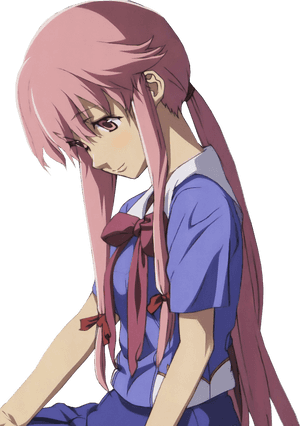 #yuno Gasai #png #render - Yuno Gasai Mirai Nikki, Transparent Png PNG image with transparent background