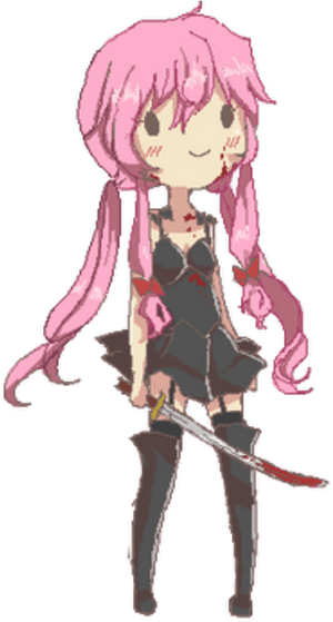 #yuno #yunogasai #gasai #gasaiyuno #gasai Yuno #marainikki, HD Png Download PNG image with transparent background
