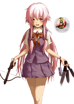Yuno Gasai Png - Yuno Gasai, Transparent Png PNG image with transparent background