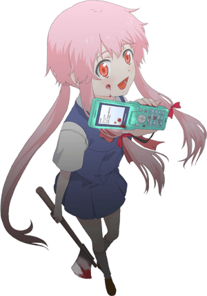 Mirai Nikki Yuno Art , Png Download - Yuno Gasai Transparent, Png Download PNG image with transparent background