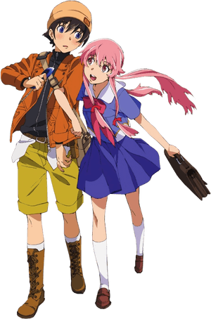 Transparent Yuno Gasai Png - Yuki Mirai Nikki Png, Png Download PNG image with transparent background