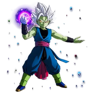 Zamasu Casting Spell Png Xev65 PNG Image