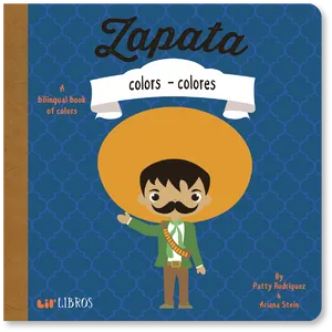 Zapata Bilingual Book Cover PNG Image